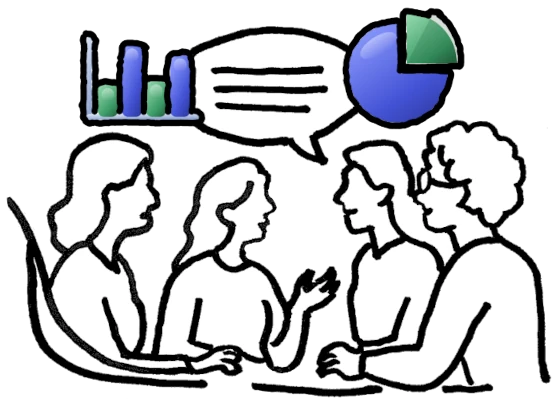 Parents and teachers discussing AI in education